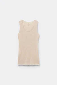 Modal Cashmere Ultralight Wide-Shoulder Top