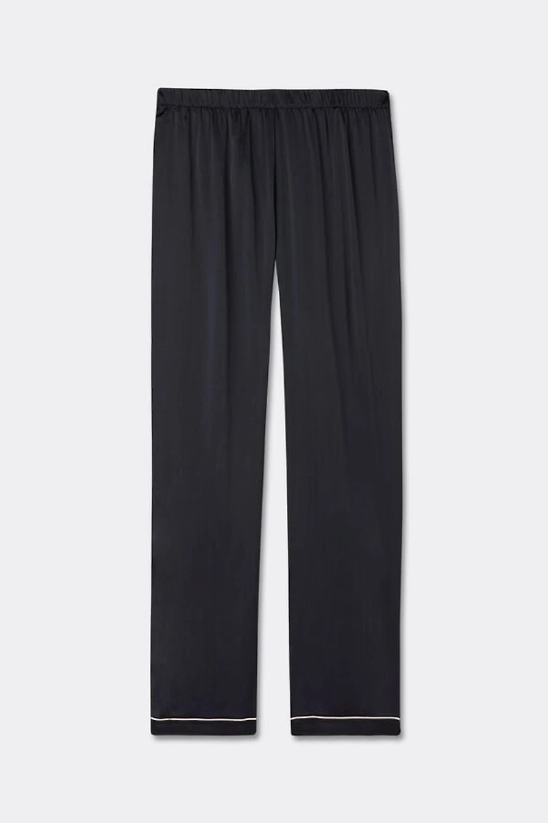 Full Length Silk Pants