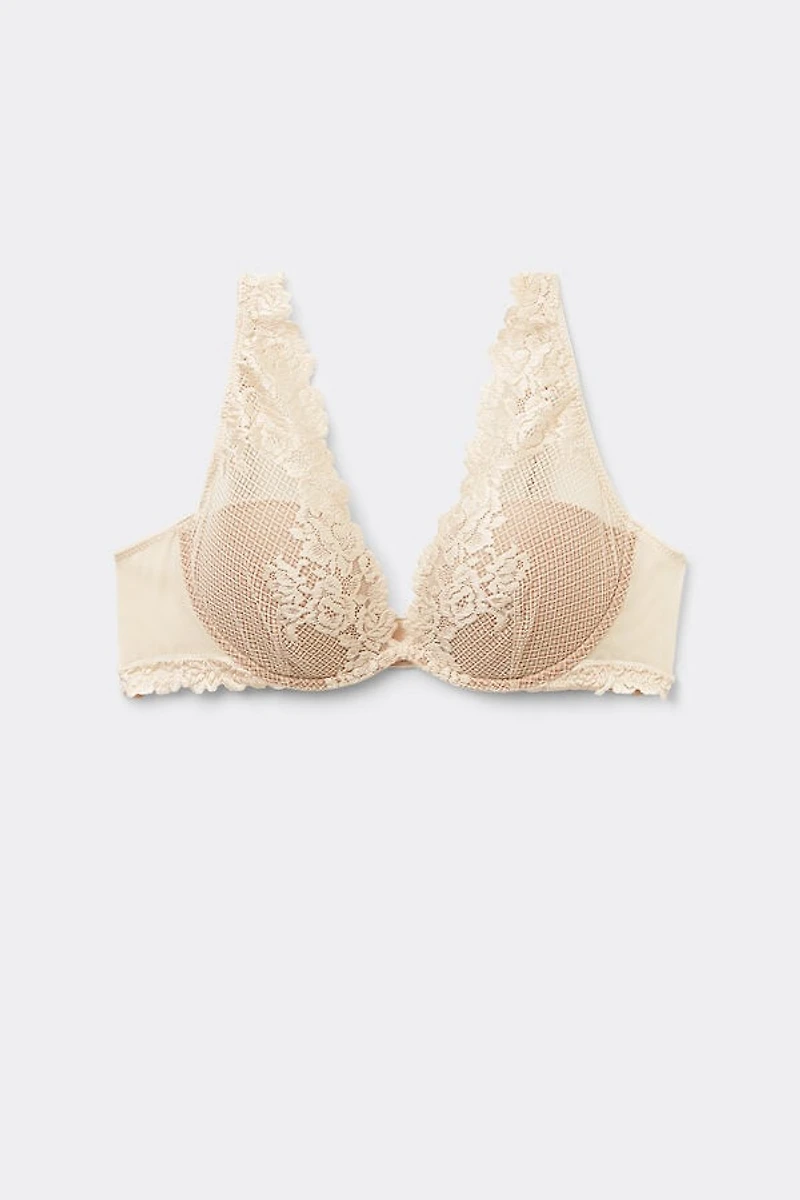 Pretty Flowers Elena Balconette Bra