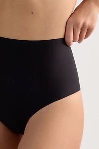 Raw-Cut Microfiber French Knickers