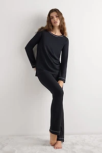 Long Sleeve Modal Top