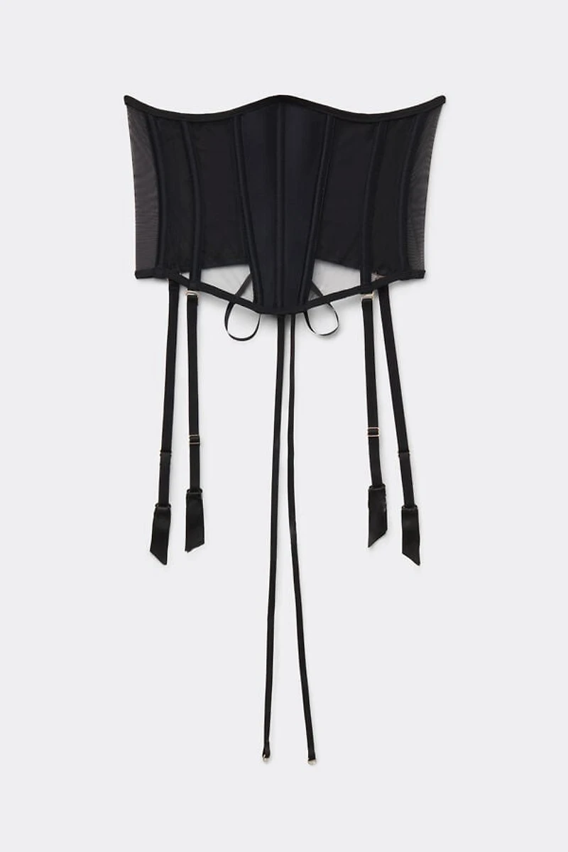 Handcrafted Luxury Corset Garter Belt