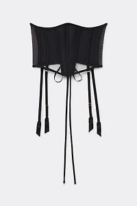 Handcrafted Luxury Corset Garter Belt