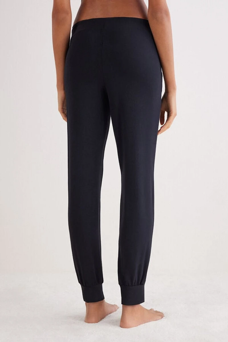 Modal Full Length Cuffed Pants