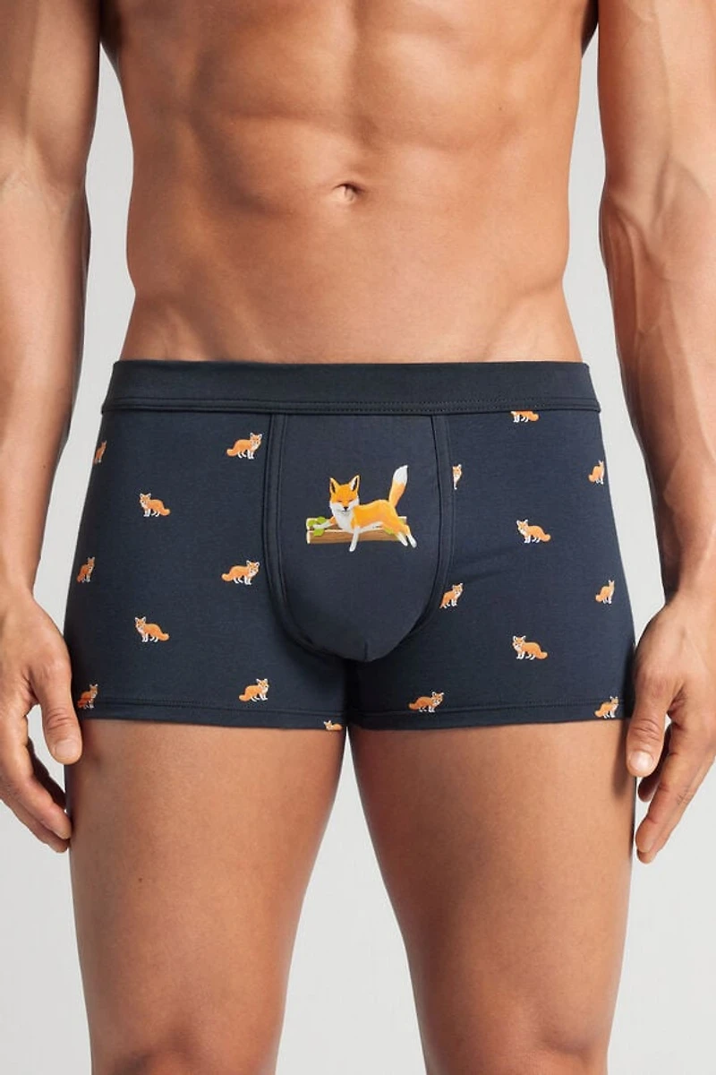 Fox Print Superior Cotton Boxers
