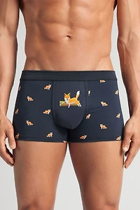 Fox Print Superior Cotton Boxers