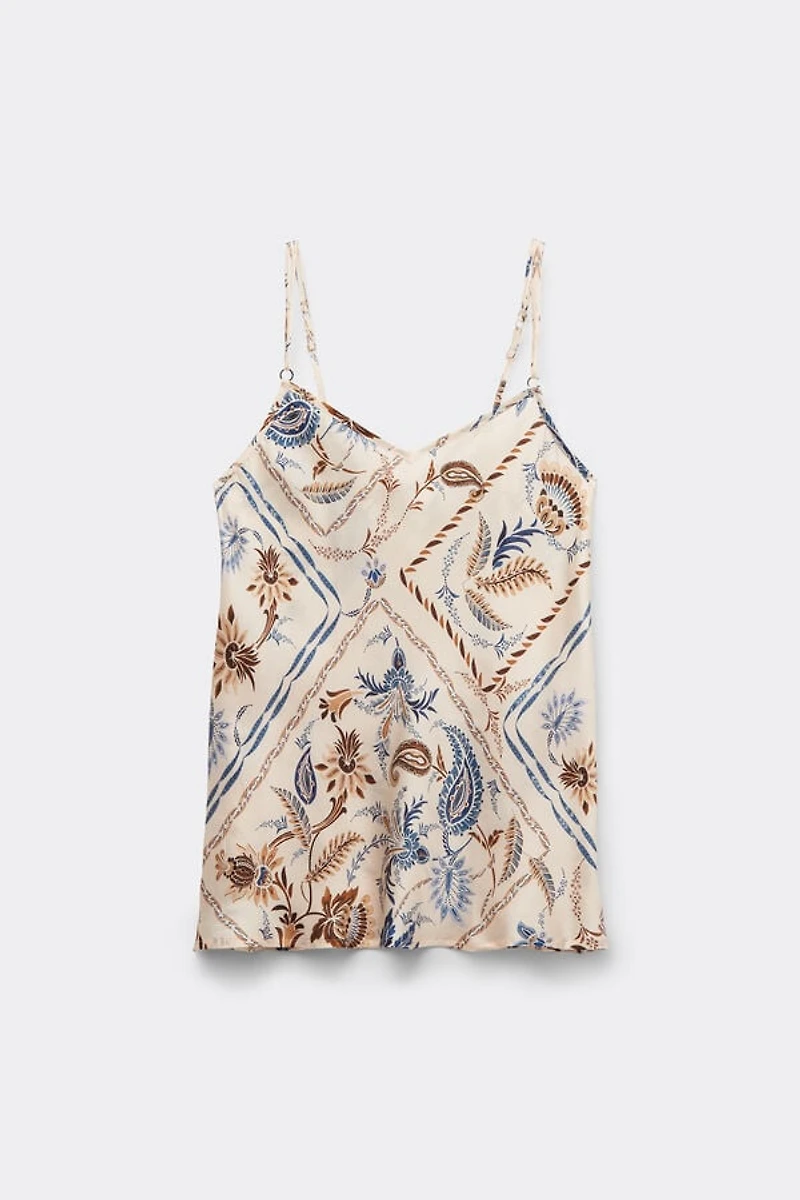 Italian Riviera Silk Top