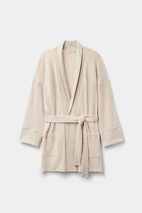 Soft Tricot Long Cardigan