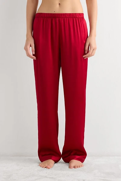 Silk Satin Pajama Pants