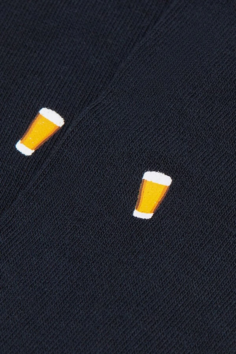 Crew Socks Patterned Cotton