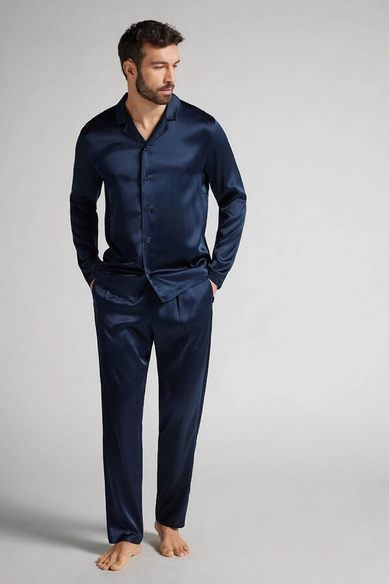 Silk Full Length Pajamas