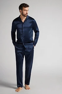 Silk Full Length Pajamas