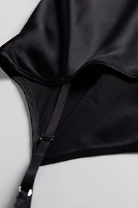 Midi-Length Slip Silk
