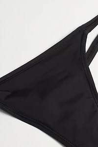 Thong with Ultralight Microfiber Straps