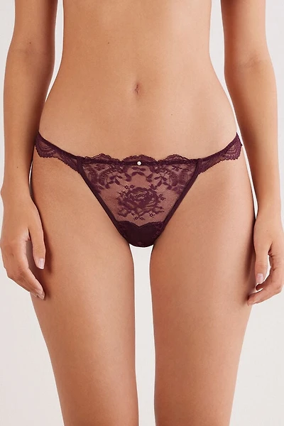 La Vie en Rose String Thong