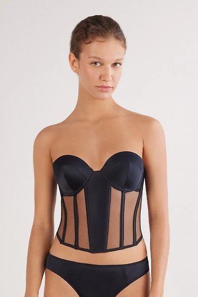 Handcrafted Luxury Anna Bandeau Constructed Top