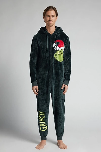 The Grinch Dr Seuss™ Fleece One Piece Pajamas