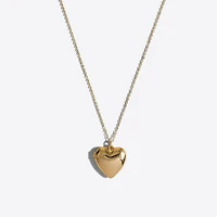 Girls' heart locket necklace