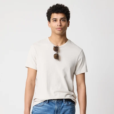 Cotton washed jersey tee