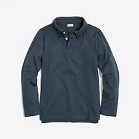 Kids' long-sleeve polo shirt