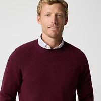 Crewneck sweater supersoft lambswool blend