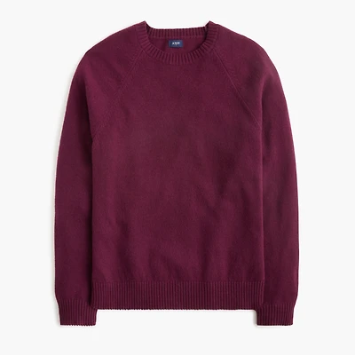 Crewneck sweater supersoft lambswool blend