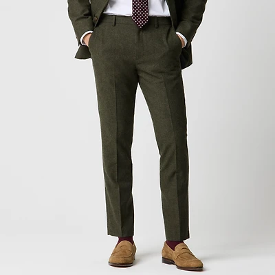Slim-fit Thompson suit pant Donegal wool blend
