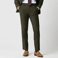 Slim-fit Thompson suit pant Donegal wool blend