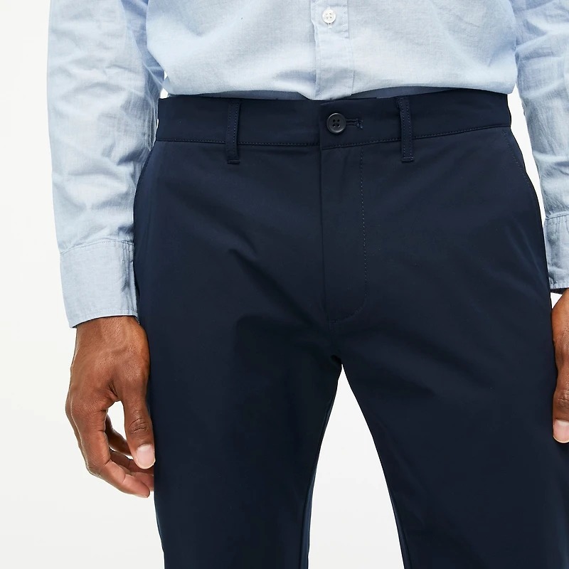 Slim-fit tech chino pant