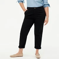 High-rise girlfriend chino pant