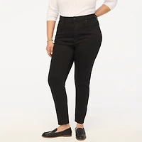 9" mid-rise skinny jean signature stretch