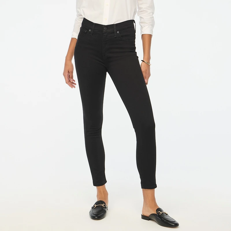 9" mid-rise skinny jean signature stretch