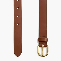 Italian bonded leather belt
