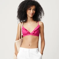 Ruffle french bikini top