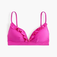 Ruffle french bikini top