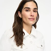 Classic jean jacket white wash