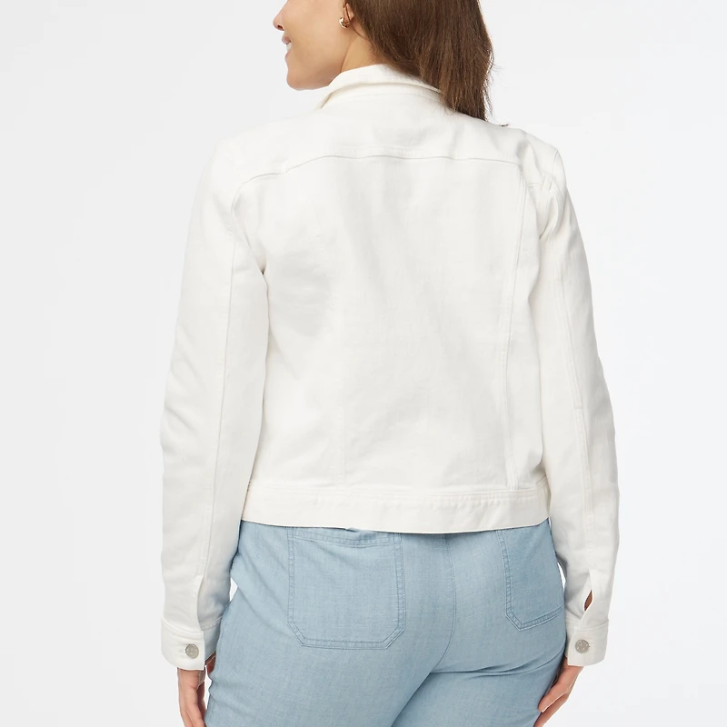 Classic jean jacket white wash