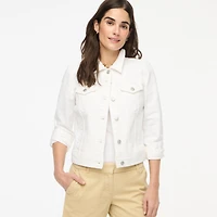 Classic jean jacket white wash