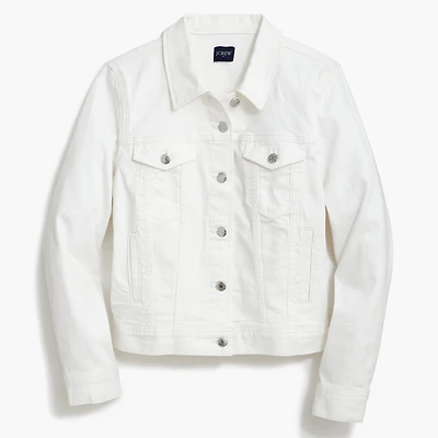Classic jean jacket white wash