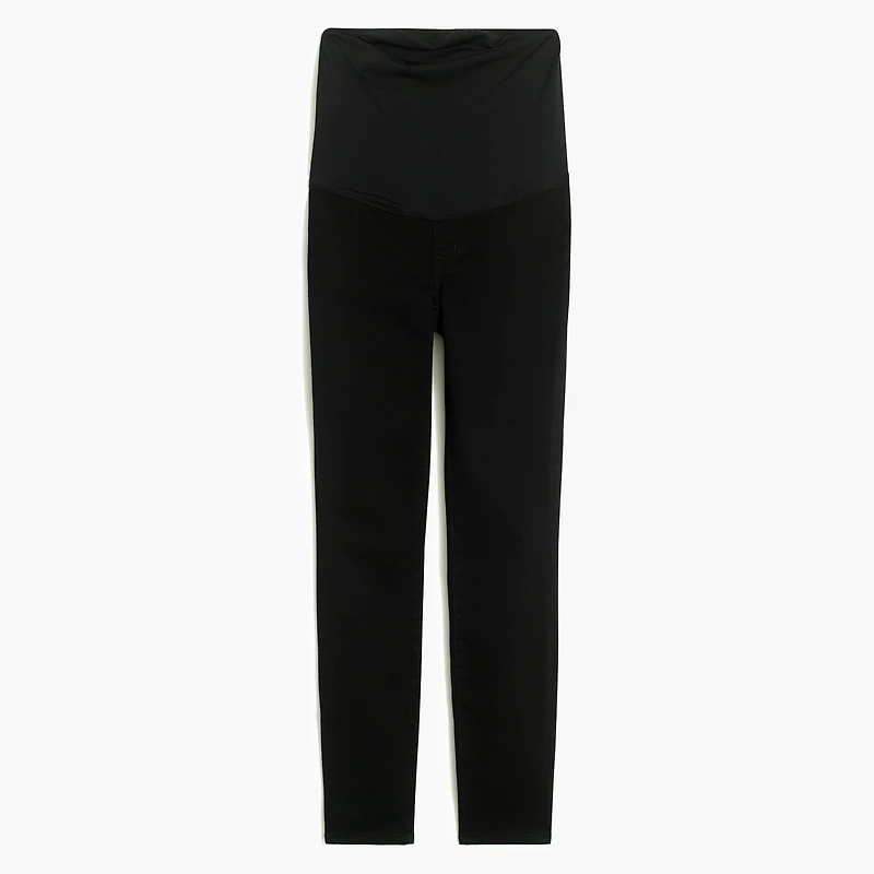 Black maternity jean in signature stretch
