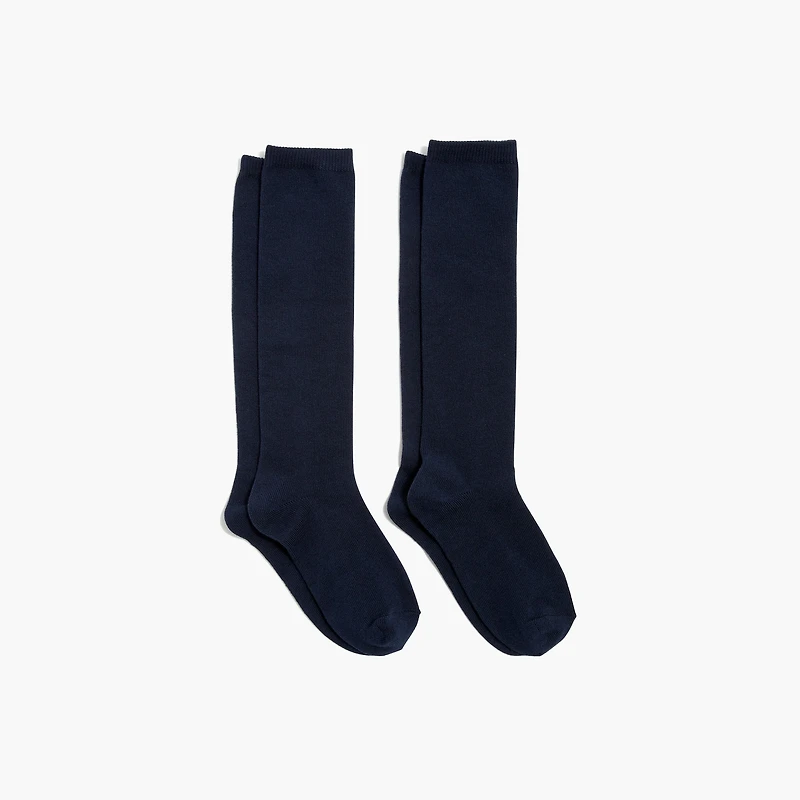 Girls' knee-high socks two-pack