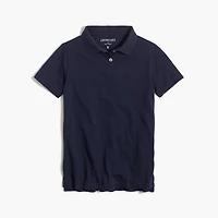 Kids' cotton piqué polo