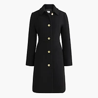 Wool-blend lady day coat
