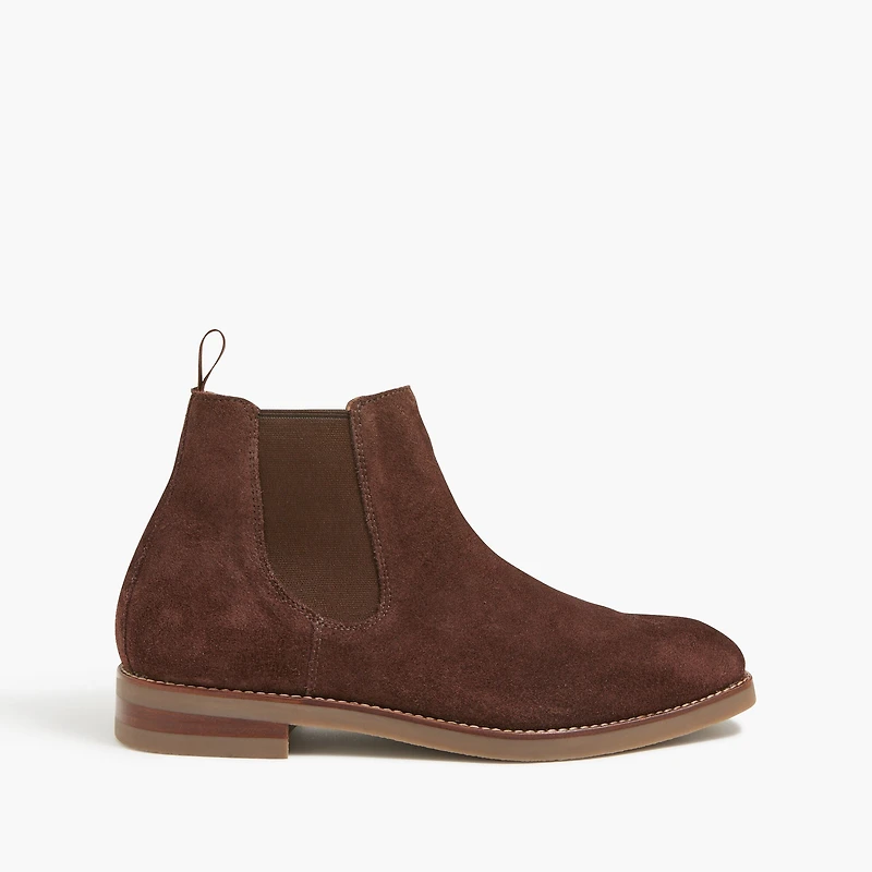 Suede Chelsea boots