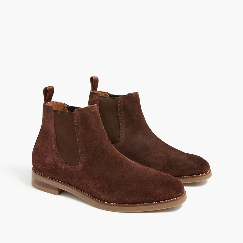 Suede Chelsea boots