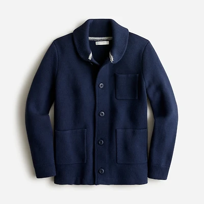 Boys' sweater blazer