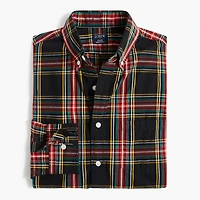 Holiday tartan flex casual shirt