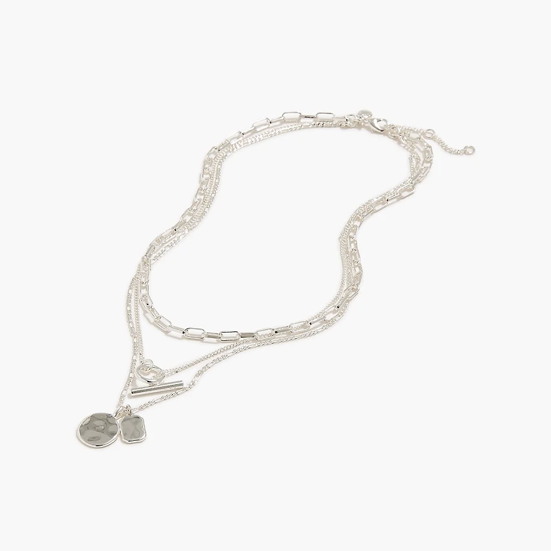 Three-layer necklace