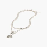 Three-layer necklace