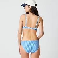 Printed bikini bottom